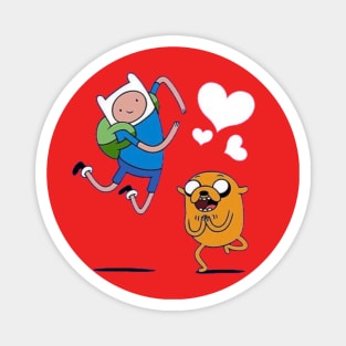 Finn and Jake t-shirt Magnet